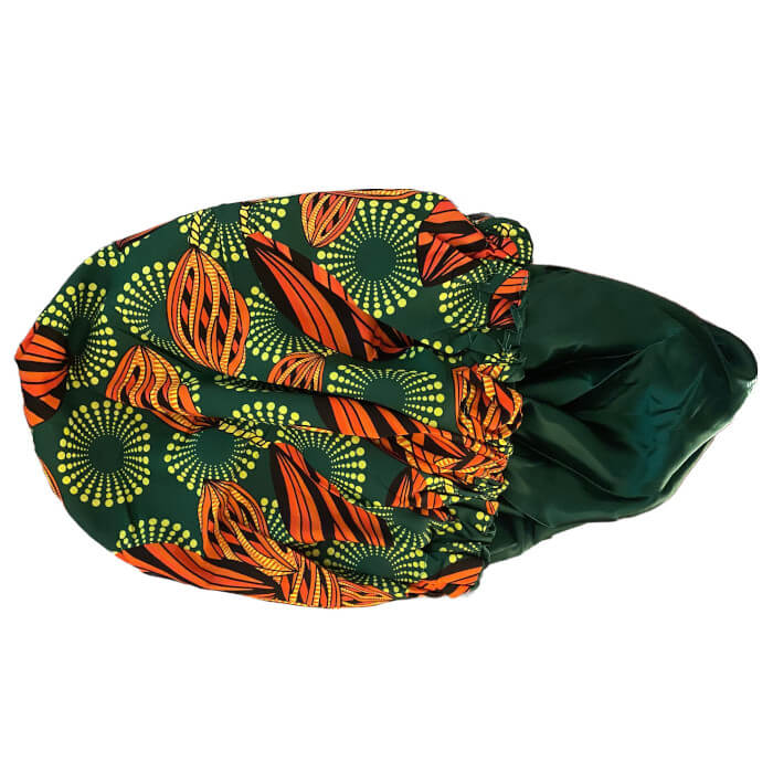 green-bonnet-orange-pattern-cap